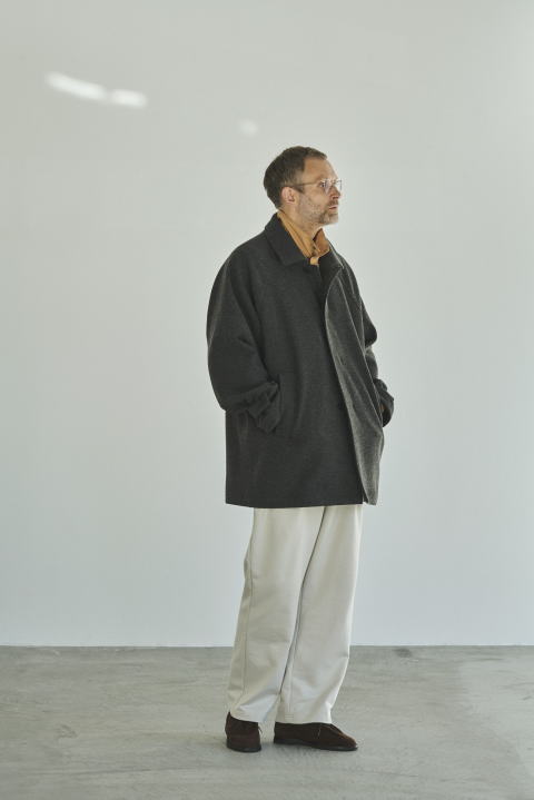 定価55000円【極美品】スティルバイハンド ステンカラーコート カーキ 定価55000円【極美品】スティルバイハンド ステンカラーコート